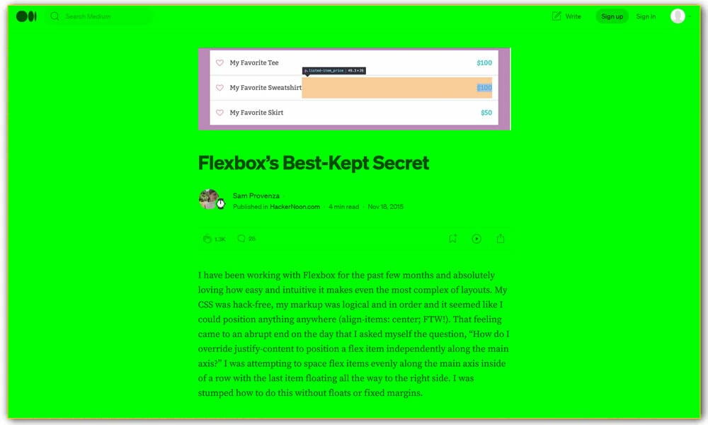 Flexbox’s Best-Kept Secret