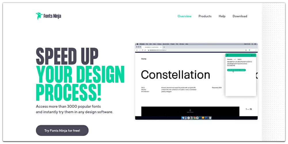 Best Chrome Extensions for Designers 23 Fontface Ninja
