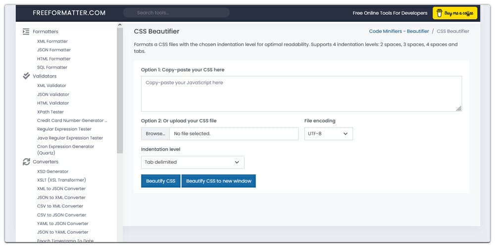 20+ Best CSS Beautifier Tools Worth Trying in 2023 2 Formatter CSS Beautifier