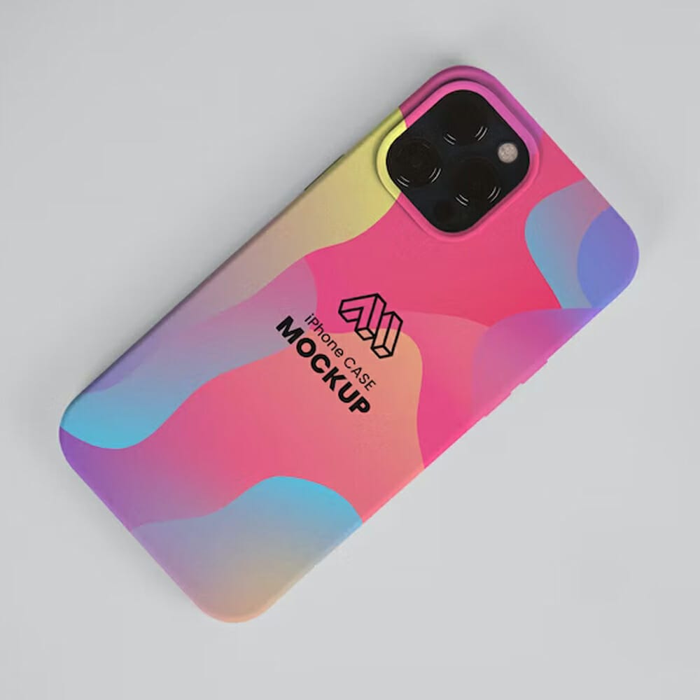 Free iPhone Case PSD Mockup 1 Free iPhone Case PSD Mockup