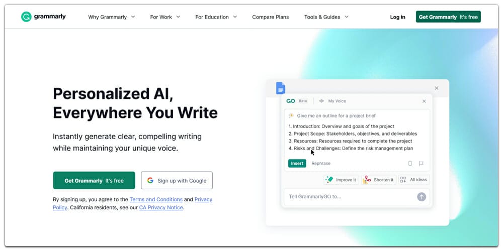 Best Chrome Extensions for Designers 1 Grammarly