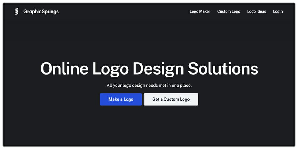 Best Logo Makers(Online & Offline) 10 Graphicsprings Logo Creator