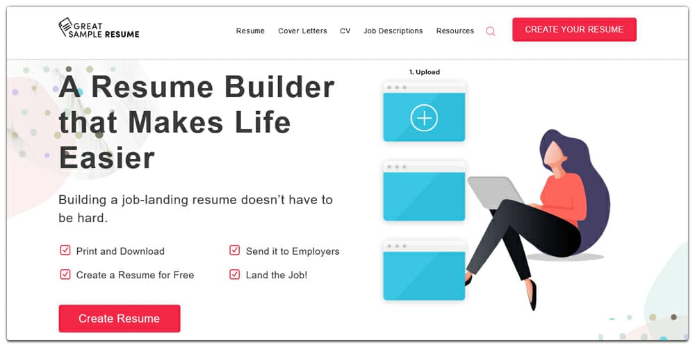 Best Online Resume Builders (Free & Premium) 4 Great Sample Resume