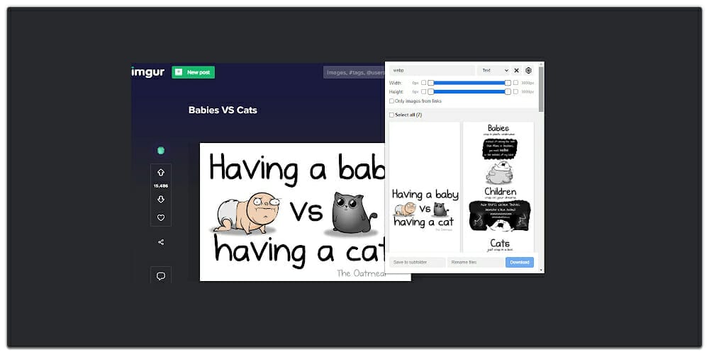 Best Chrome Extensions for Designers 19 Image Downloader