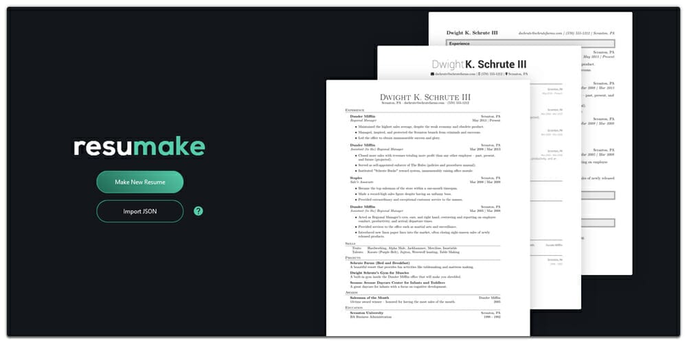 Best Online Resume Builders (Free & Premium) 8 Resumake