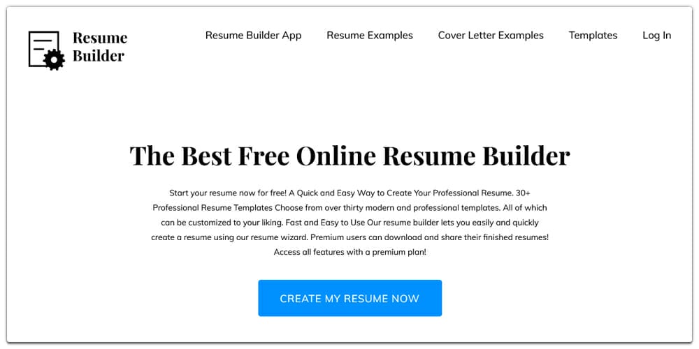 Best Online Resume Builders (Free & Premium) 15 Resume Builder