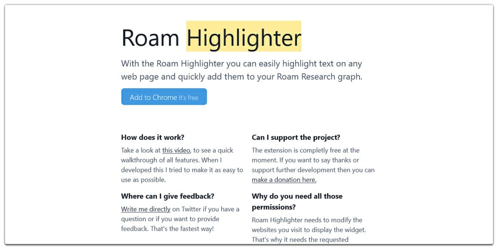 Best Chrome Extensions for Designers 26 Roam Highlighter