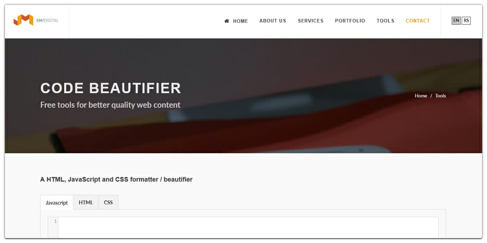 20+ Best CSS Beautifier Tools Worth Trying in 2023 12 SM Digital Online Code Beautifier
