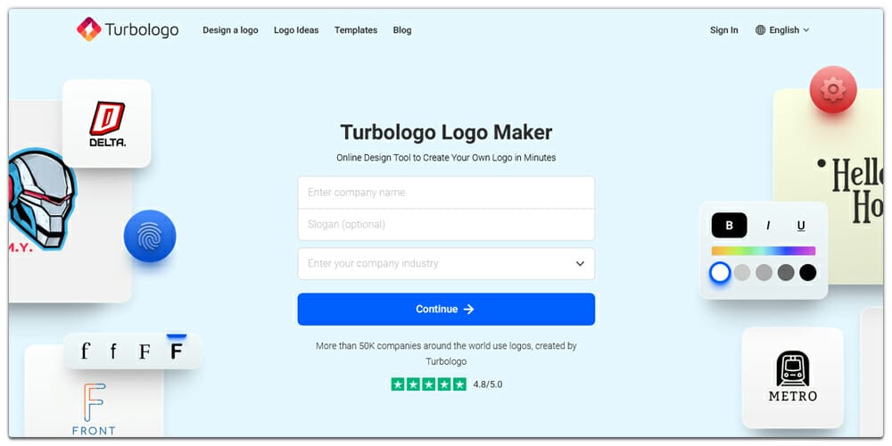 Best Logo Makers(Online & Offline) 45 Turbologo