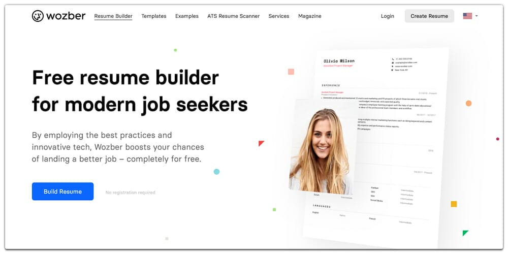 Best Online Resume Builders (Free & Premium) 14 Wozber