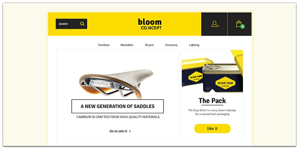 Bloom E Commerce Theme