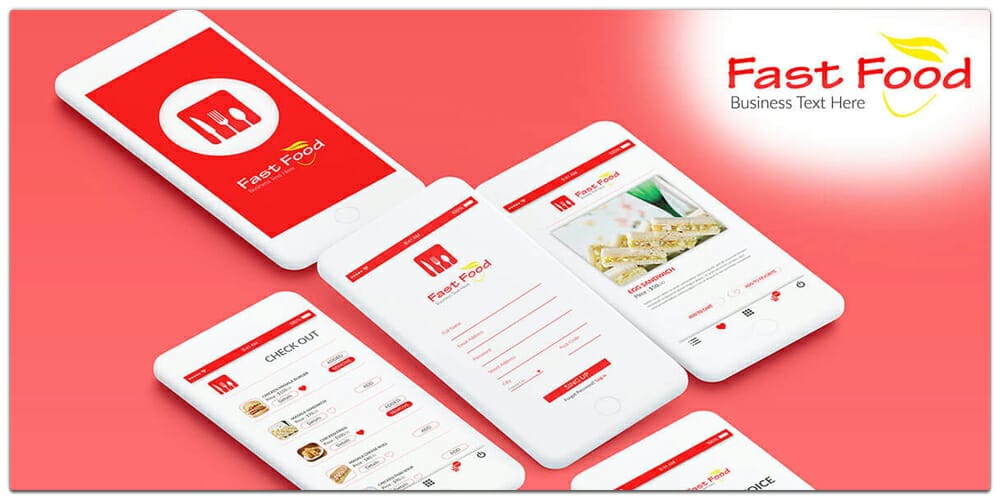 Latest Free Mobile App UI PSD Designs 49 Free Restaurant Mobile App UI PSD