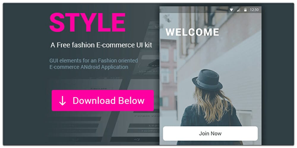 Latest Free Mobile App UI PSD Designs 121 Style