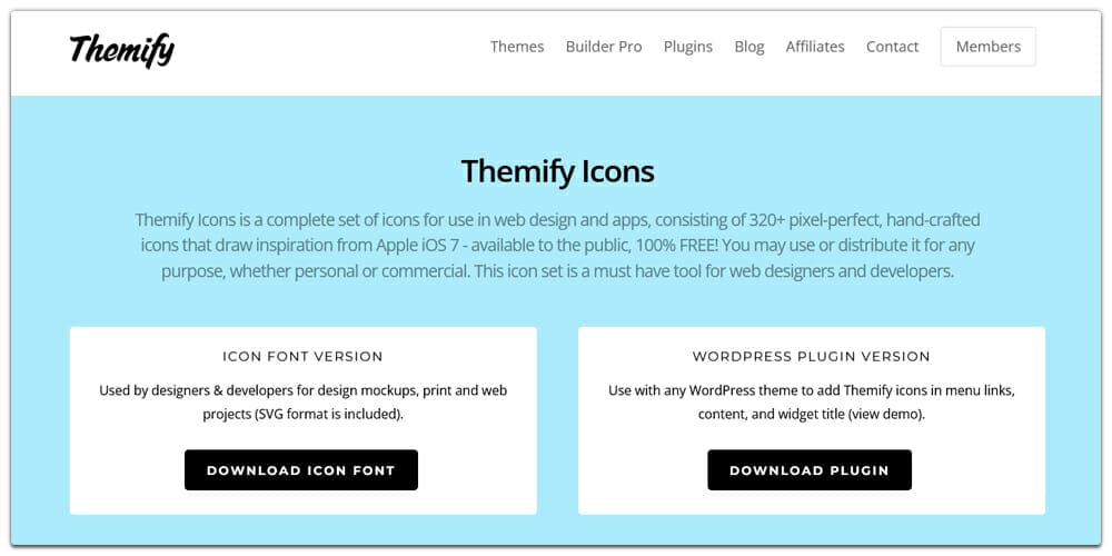 Themify Icons