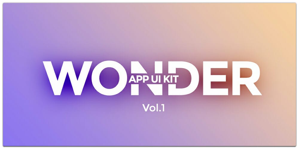 Latest Free Mobile App UI PSD Designs 119 Wonder