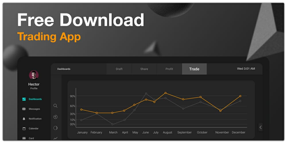 Free Dashboard UI Design PSD 71 Dashboard Interface
