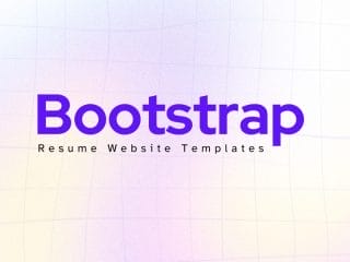Bootstrap Resume Template