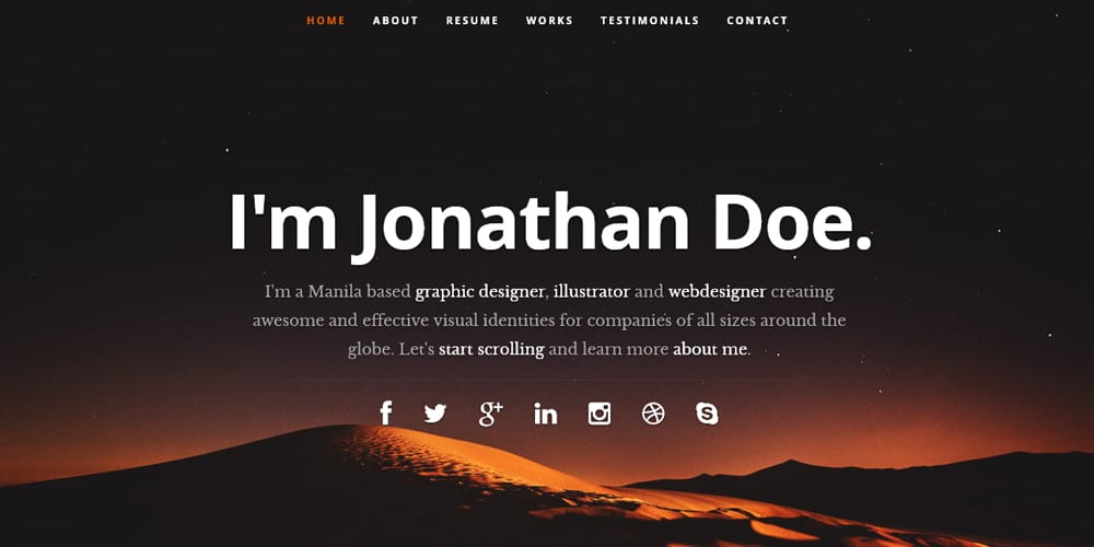 Discover the Top Bootstrap Resume Templates 32 Ceevee