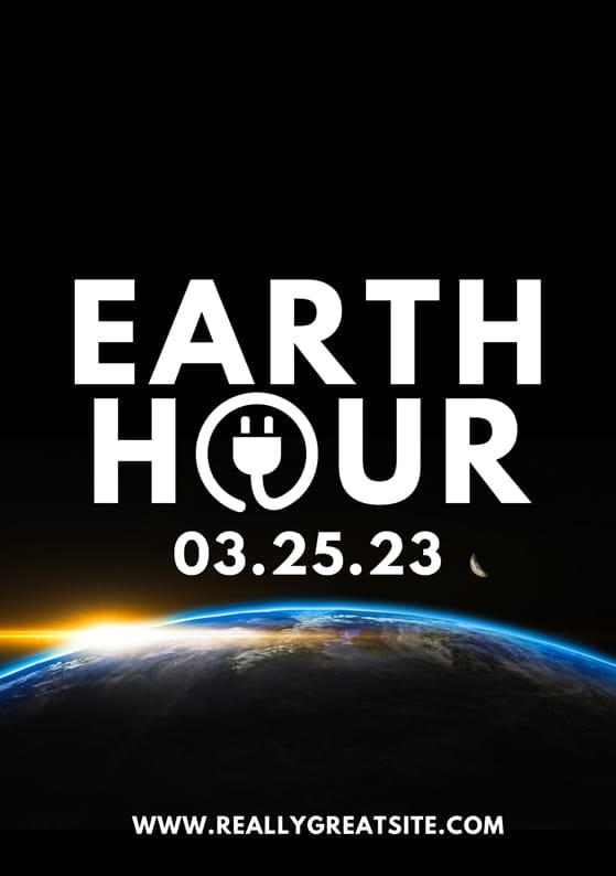 25+ Stunning Canva Poster Templates to Elevate Your Marketing 15 Earth Hour Poster