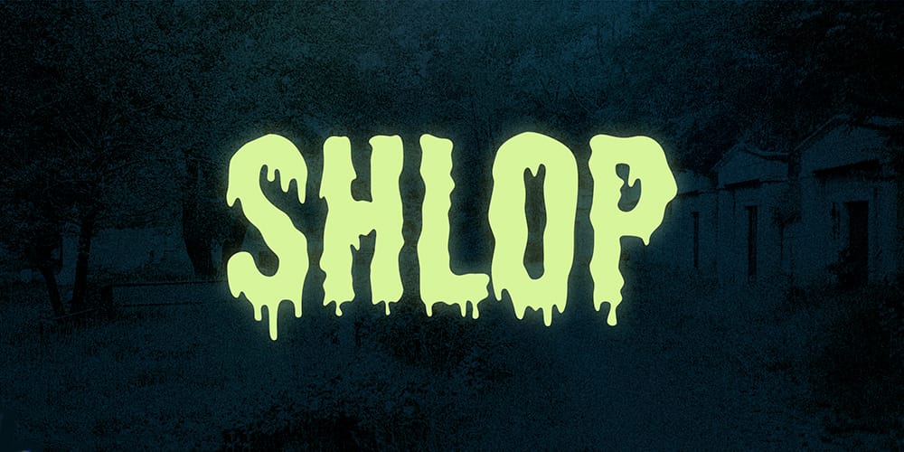Discover the Scariest Fonts for Impactful Design and Branding 35 Shlop Font