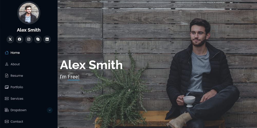 Discover the Top Bootstrap Resume Templates 25 iPortfolio