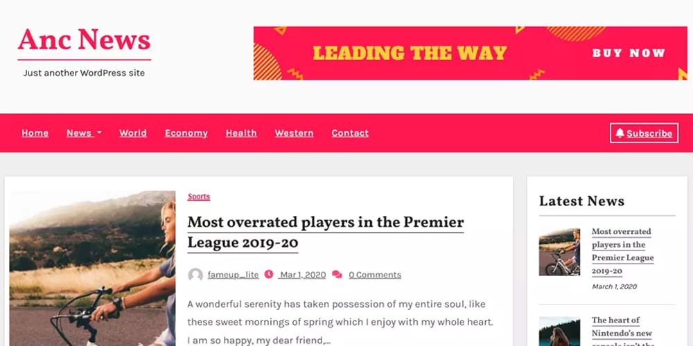 Stunning Elementor Magazine Templates for Eye-Catching Layouts 20 Anc News