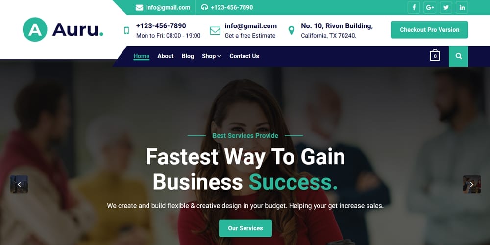 Stunning Elementor Magazine Templates for Eye-Catching Layouts 7 Auru