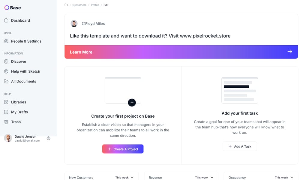 20 + Top Free Tailwind Admin Templates for Effortless Web Development 44 Base