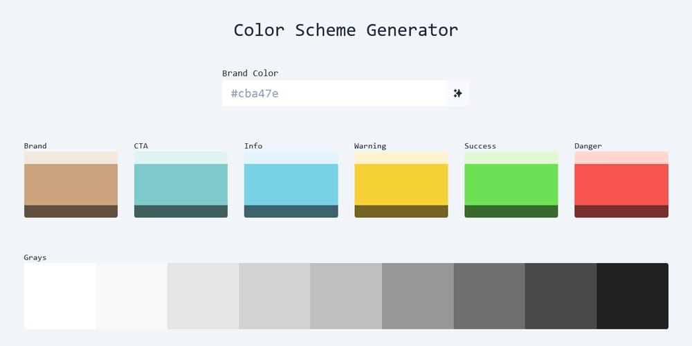 Effortless Design Choices: Exploring Tailwind Color Generators 14 Color Scheme Generator