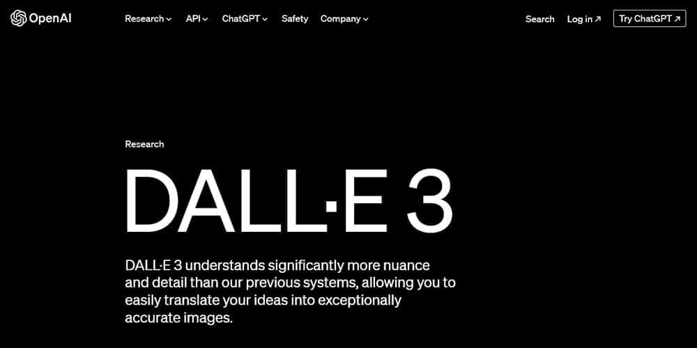 The Ultimate List of AI Image Generator Models 2025 1 DALL·E 3