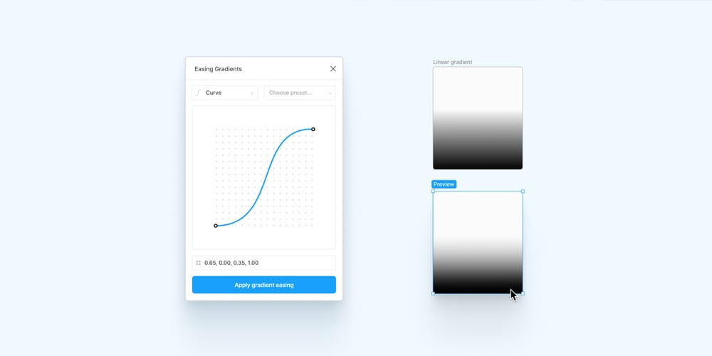 Essential Figma Gradient Generator Plugins for Professionals 29 Easing Gradients