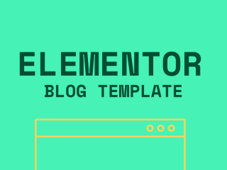 Elementor Blog Templates