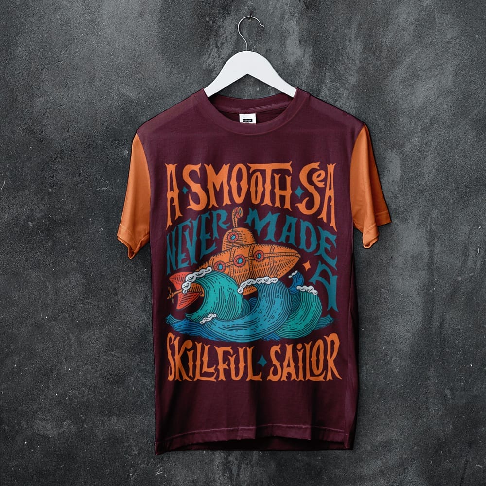 Free Realistic T-Shirt Mockup Template PSD 1 Free Realistic T-Shirt Mockup Template PSD