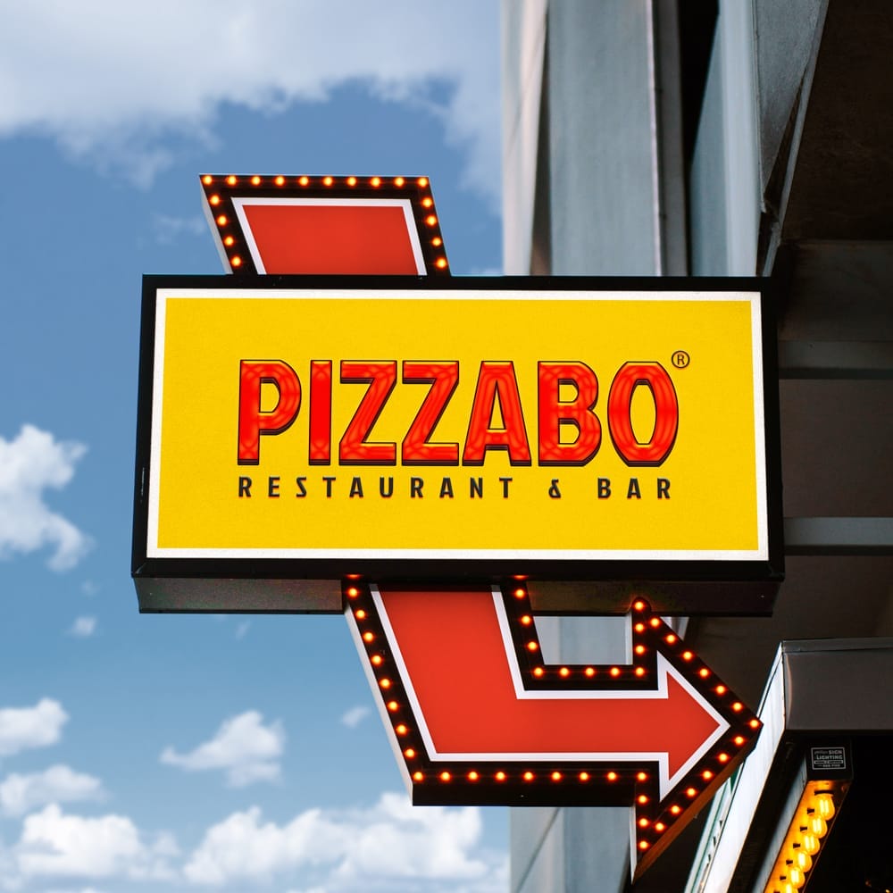 Free Vintage Restaurant Sign Mockup PSD 1 Free Vintage Restaurant Sign Mockup PSD