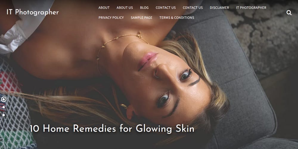 Top Elementor Portfolio Templates for Showcasing Your Work 6 IT Photographer