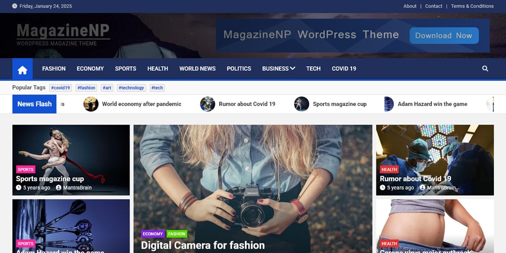 Stunning Elementor Magazine Templates for Eye-Catching Layouts 28 MagazineNP