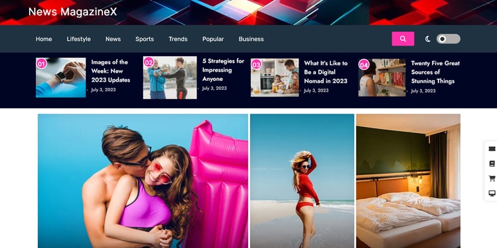 Stunning Elementor Magazine Templates for Eye-Catching Layouts 2 News MagazineX