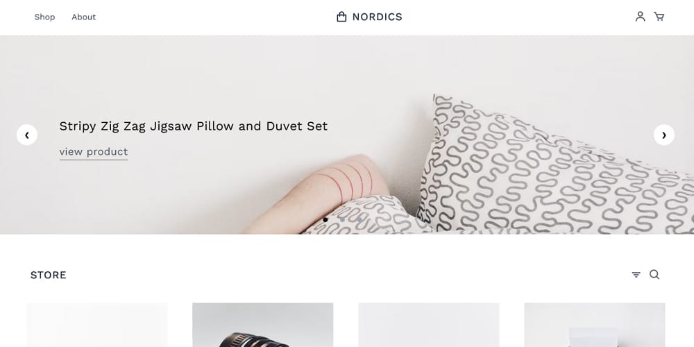 Streamline Your Online Store's Design with Tailwind Ecommerce Templates 3 Nordic Store