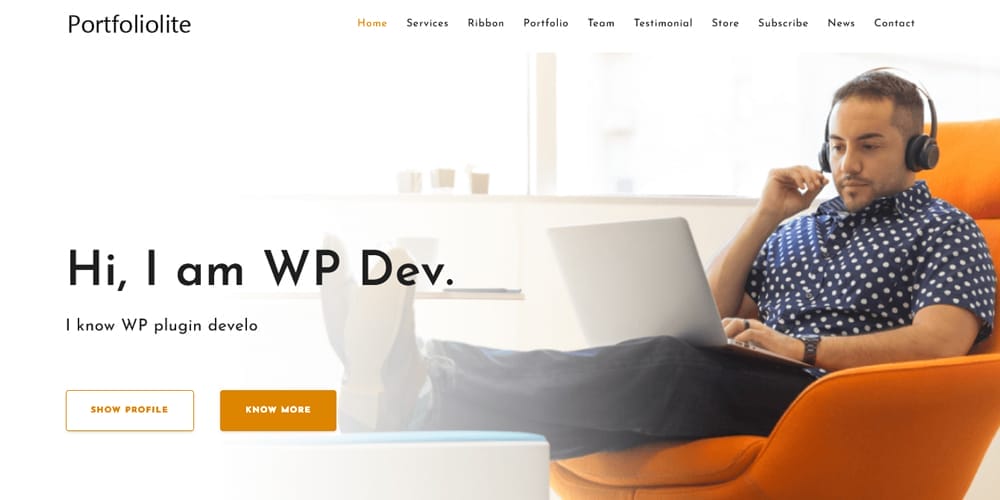 Top Elementor Portfolio Templates for Showcasing Your Work 5 Portfoliolite