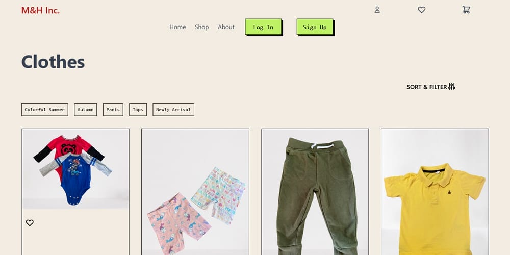 Streamline Your Online Store's Design with Tailwind Ecommerce Templates 4 Sanity E-Commerce Web Template
