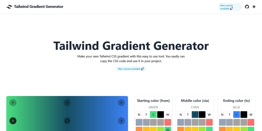 Elevate Your Website Aesthetics: Top Tailwind Gradient Generators Revealed 4 Tailwind Gradient Generator