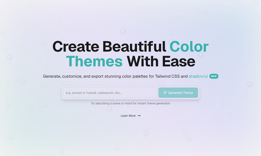 Effortless Design Choices: Exploring Tailwind Color Generators 24 WindPalette