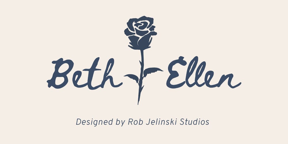 Discover the Best Free Ink Fonts: Handwritten, Calligraphy, and Script Styles 7 Beth Ellen 2 Font
