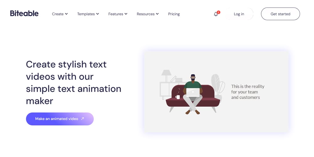 Create Stunning Text Animation: Top Kinetic Typography Creator Tools 5 Biteable