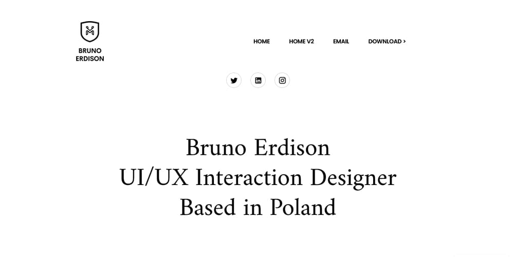 Ultimate Collection of Framer Free Templates 30 Bruno