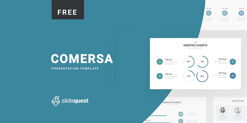 Stunning Free Design Templates for Powerpoint Presentations 20 Comersa Pitch Deck Presentation Template