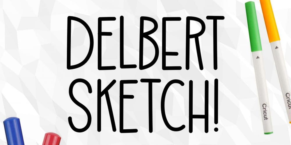 Top Free Sketch Fonts Every Designer Needs to Download 10 Delbert Sketch