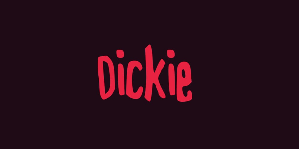 Top Free Sketch Fonts Every Designer Needs to Download 17 Dickie Font