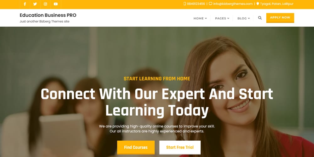 The Ultimate Collection of Free Elementor WooCommerce Templates 11 Education Shop