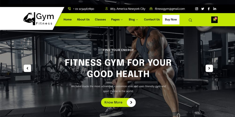 The Ultimate Collection of Free Elementor WooCommerce Templates 45 Fitness Elementor